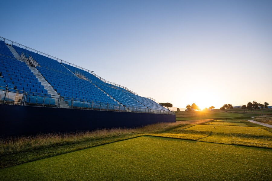 Marco Simone Golf Club Tee 1 Grandstand